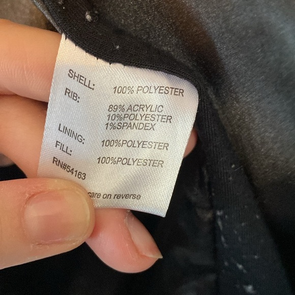 Calvin Klein Womens Winter Coat black sz S - Picture 3 of 7